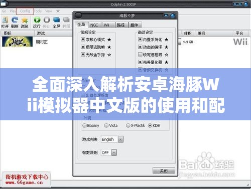 全面深入解析安卓海豚Wii模拟器中文版的使用和配置方法
