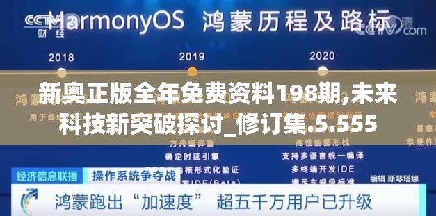 新奥正版全年免费资料198期,未来科技新突破探讨_修订集.5.555