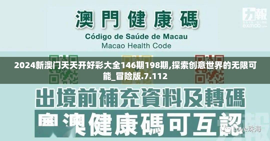 2024新澳门天天开好彩大全146期198期,探索创意世界的无限可能_冒险版.7.112