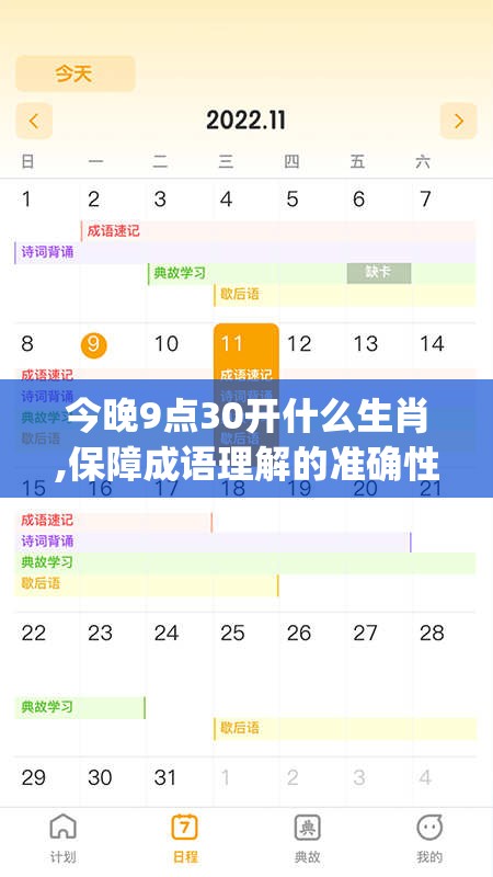 今晚9点30开什么生肖,保障成语理解的准确性_WP.8.890