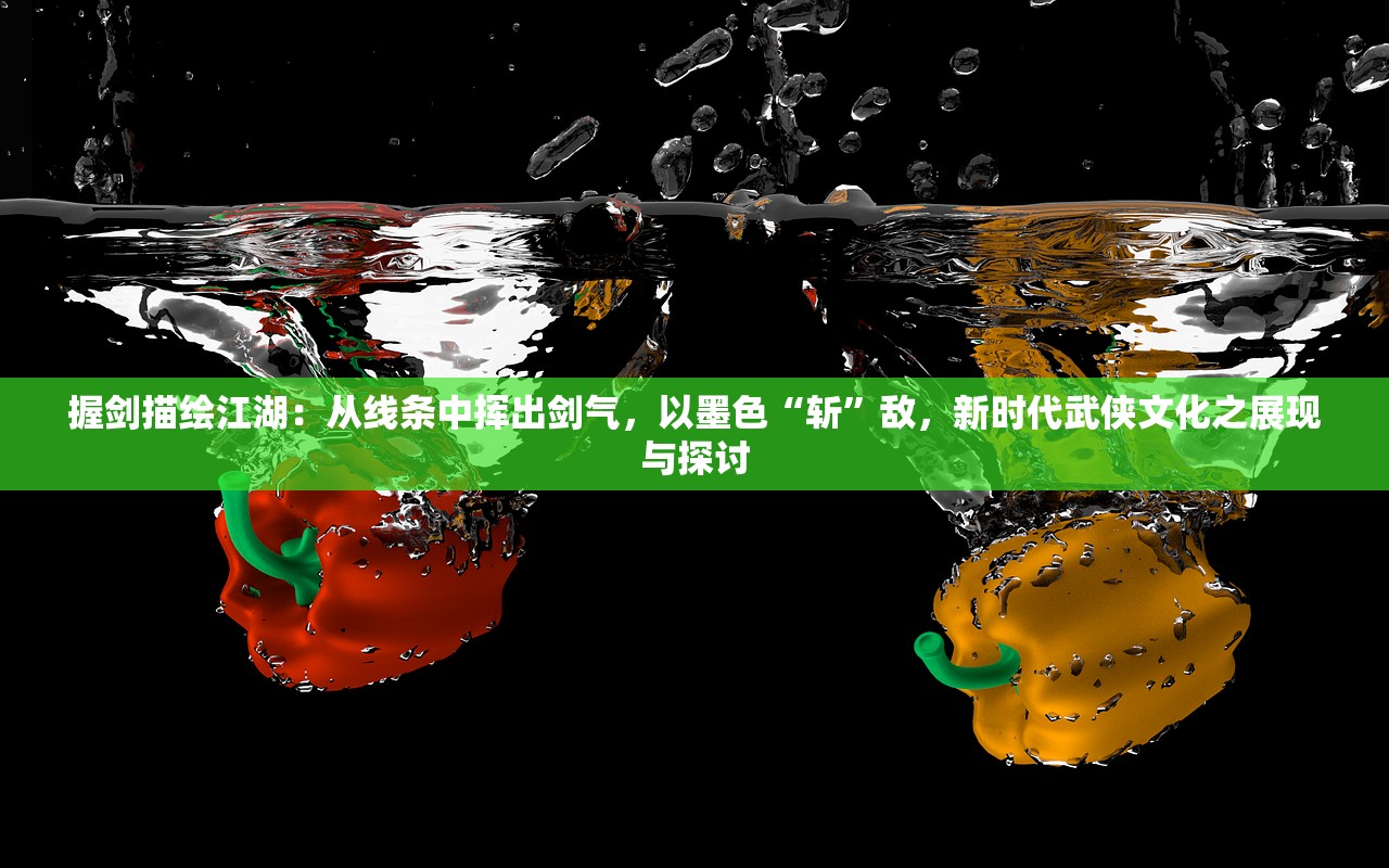 握剑描绘江湖：从线条中挥出剑气，以墨色“斩”敌，新时代武侠文化之展现与探讨