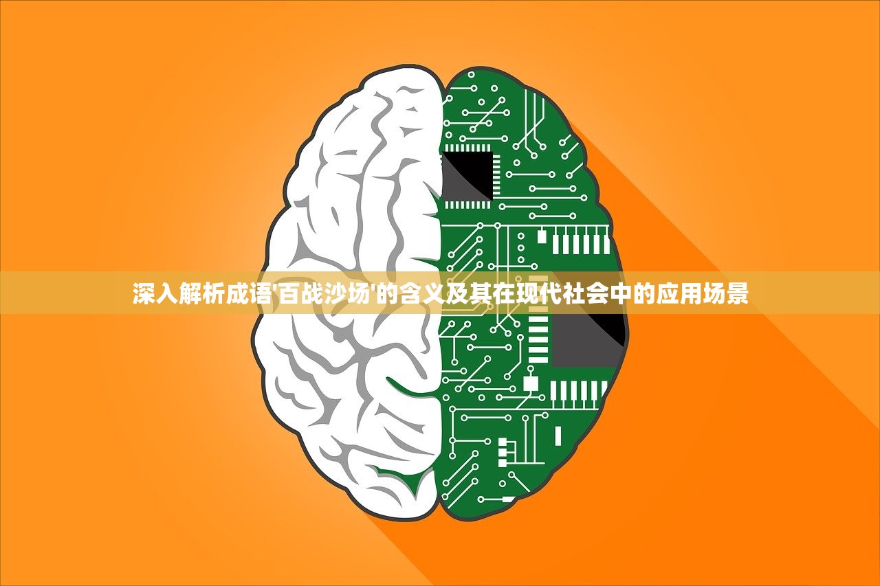深入解析成语'百战沙场'的含义及其在现代社会中的应用场景
