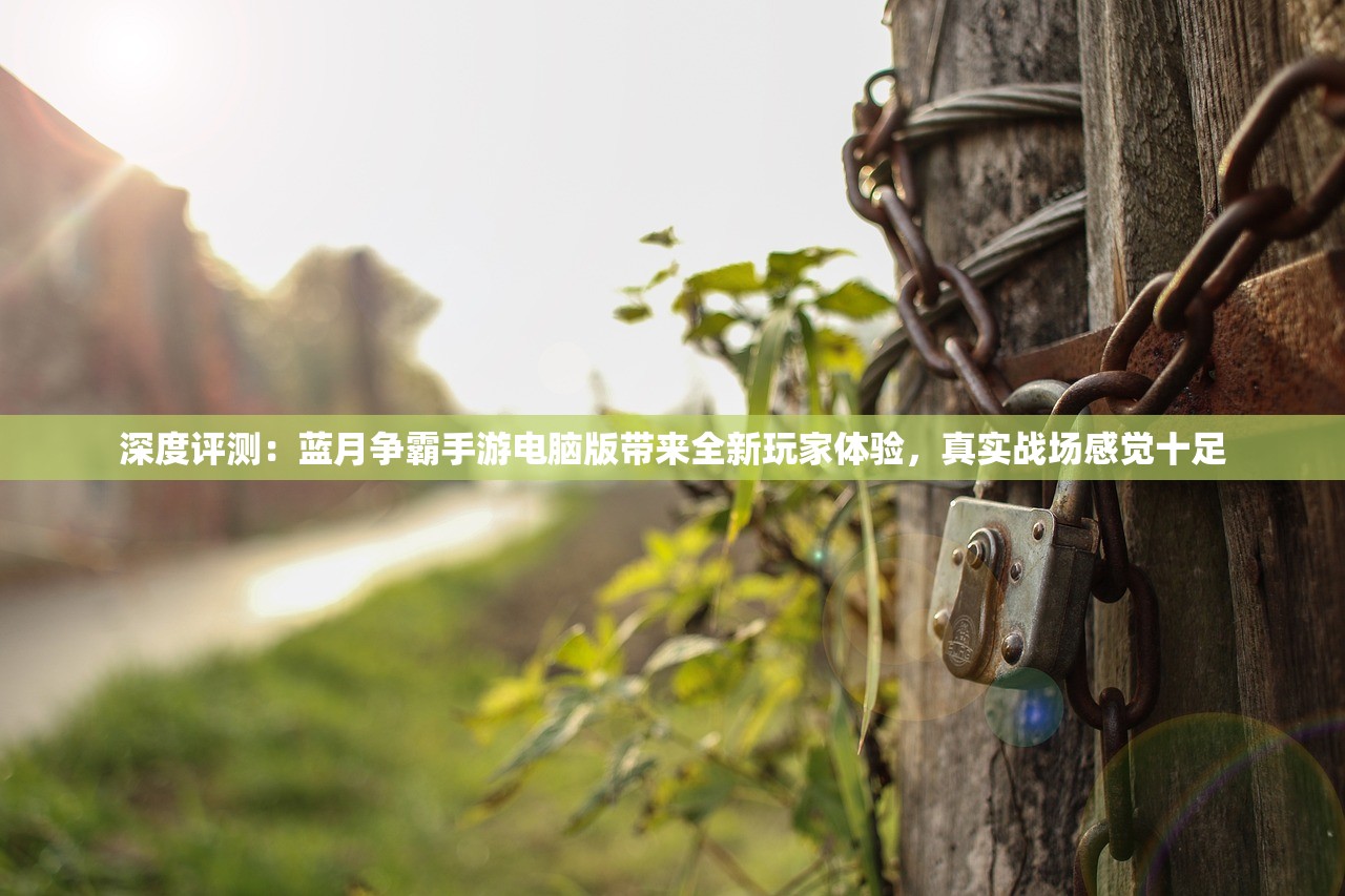 深度评测：蓝月争霸手游电脑版带来全新玩家体验，真实战场感觉十足