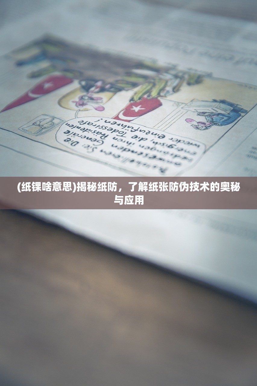 (纸锞啥意思)揭秘纸防，了解纸张防伪技术的奥秘与应用