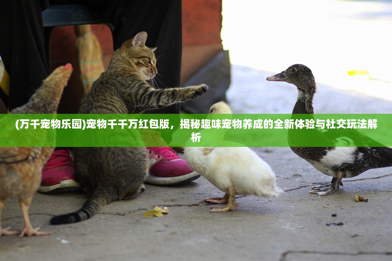 (万千宠物乐园)宠物千千万红包版，揭秘趣味宠物养成的全新体验与社交玩法解析