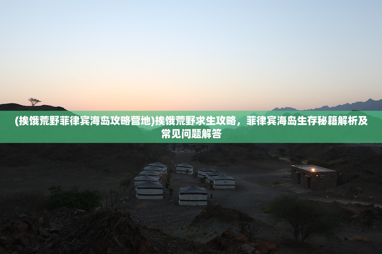 (挨饿荒野菲律宾海岛攻略营地)挨饿荒野求生攻略，菲律宾海岛生存秘籍解析及常见问题解答